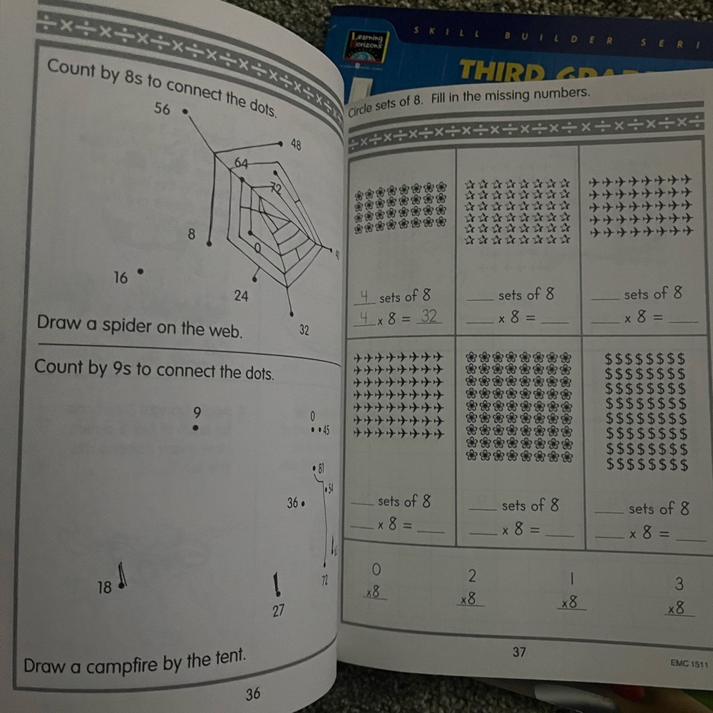 Educational Math Workbook for Kids - Picture 3 of 4
